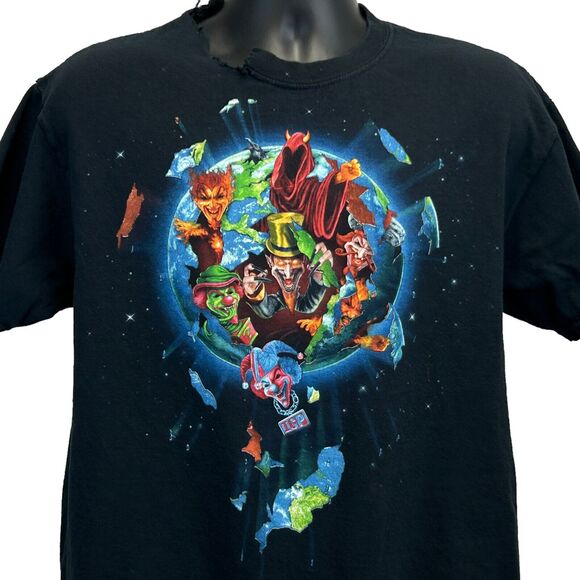 Insane Clown Posse T Shirt Mens Large ICP To The Core Psychopathic Records Black - Picture 5 of 8